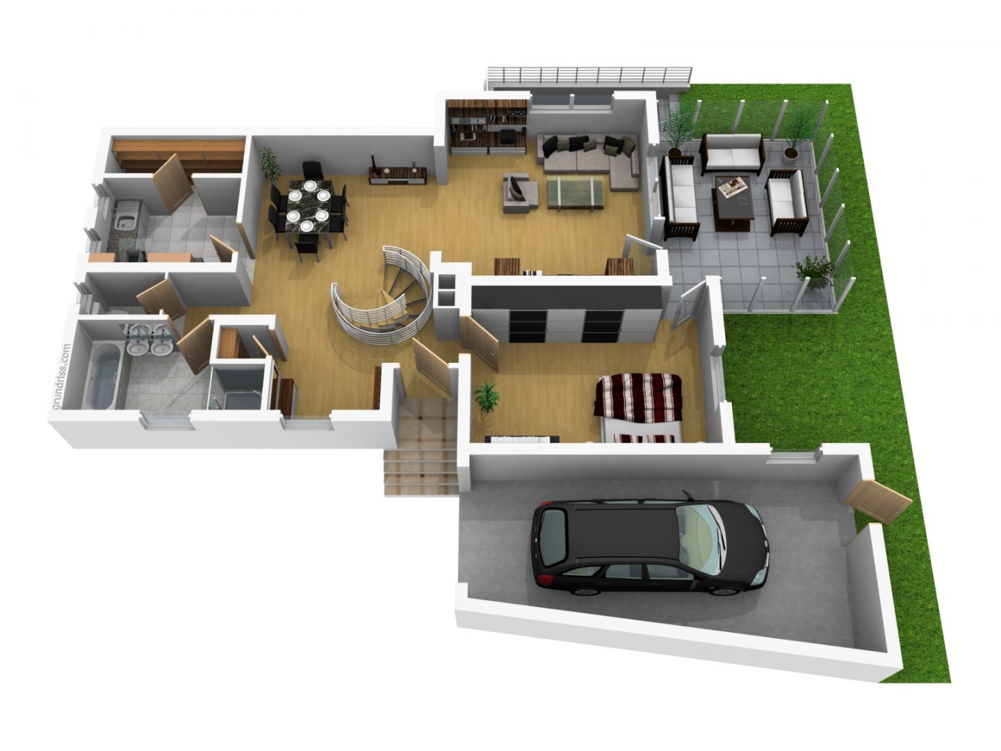 Erdgeschoss Einfamilienhaus