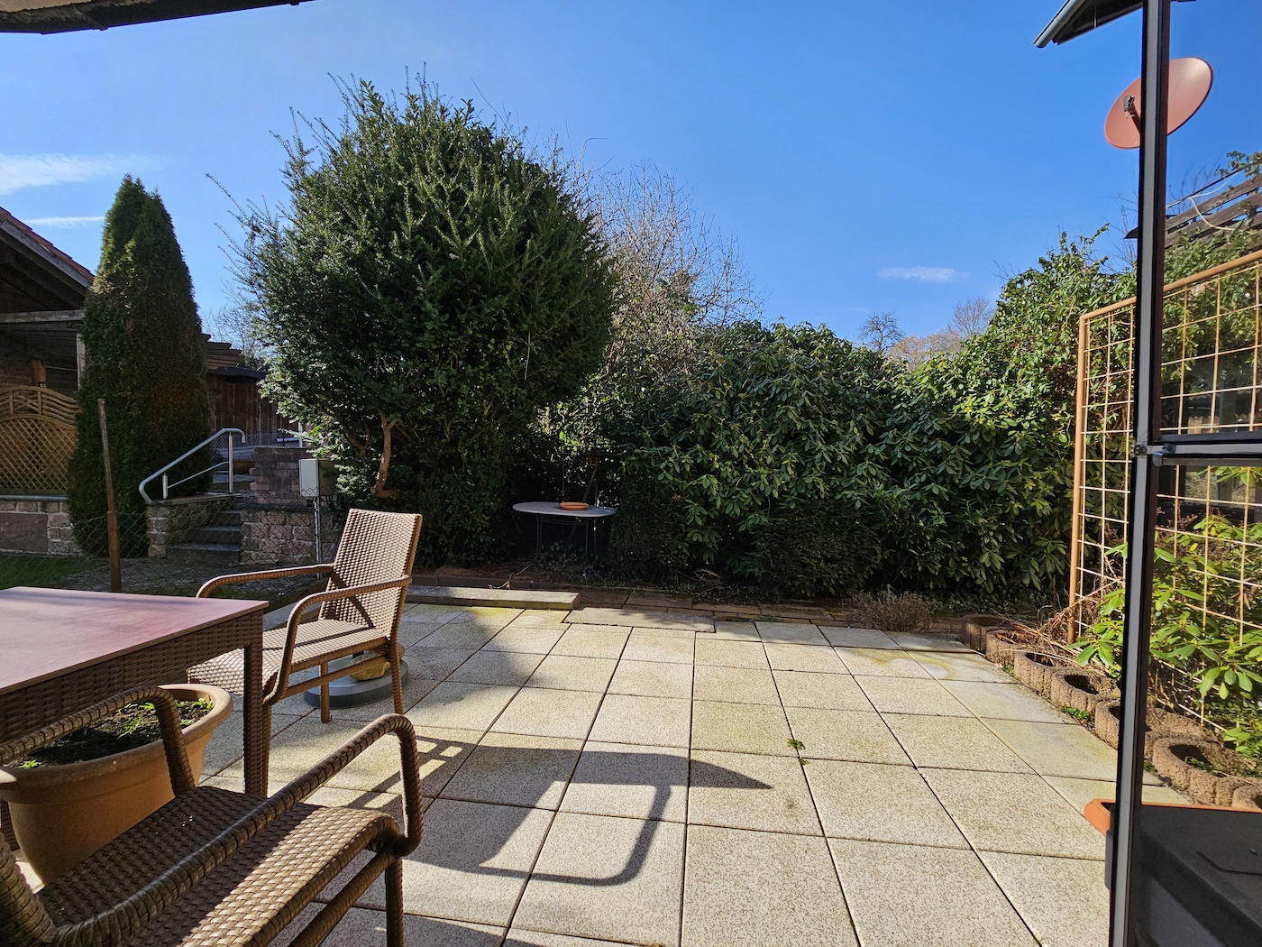 Terrasse EG Zweifamilienhaus