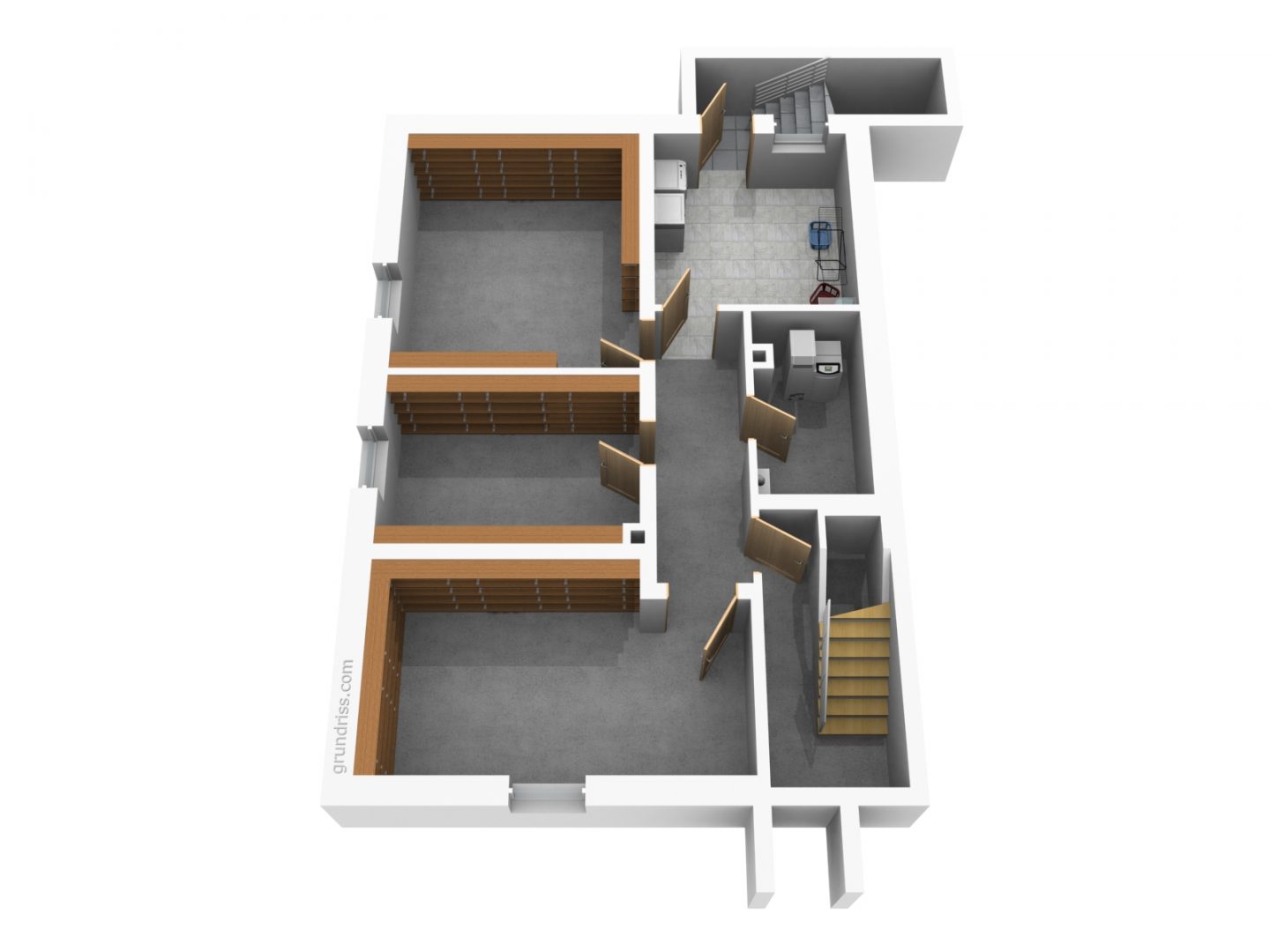 Kellergeschoss Zweifamilienhaus