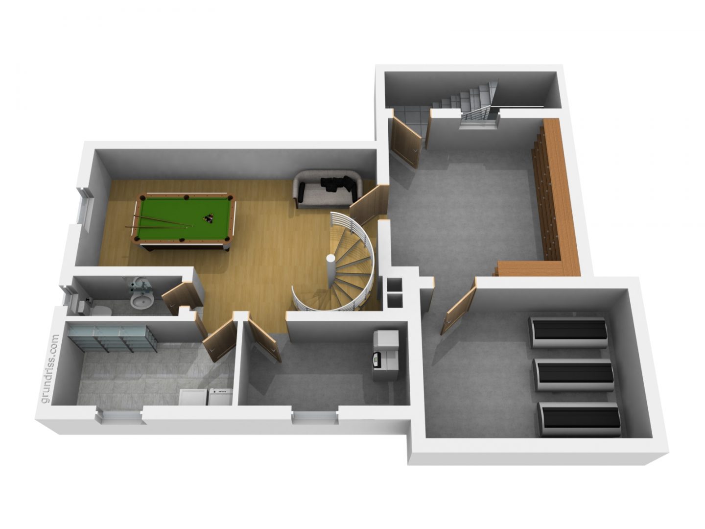 Kellergeschoss Einfamilienhaus