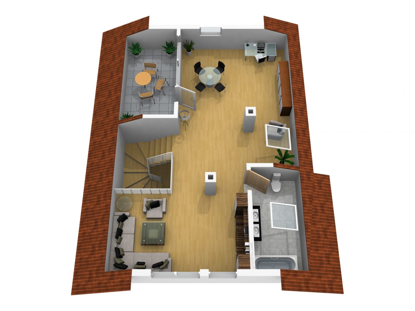 Dachgeschoss Zweifamilienhaus