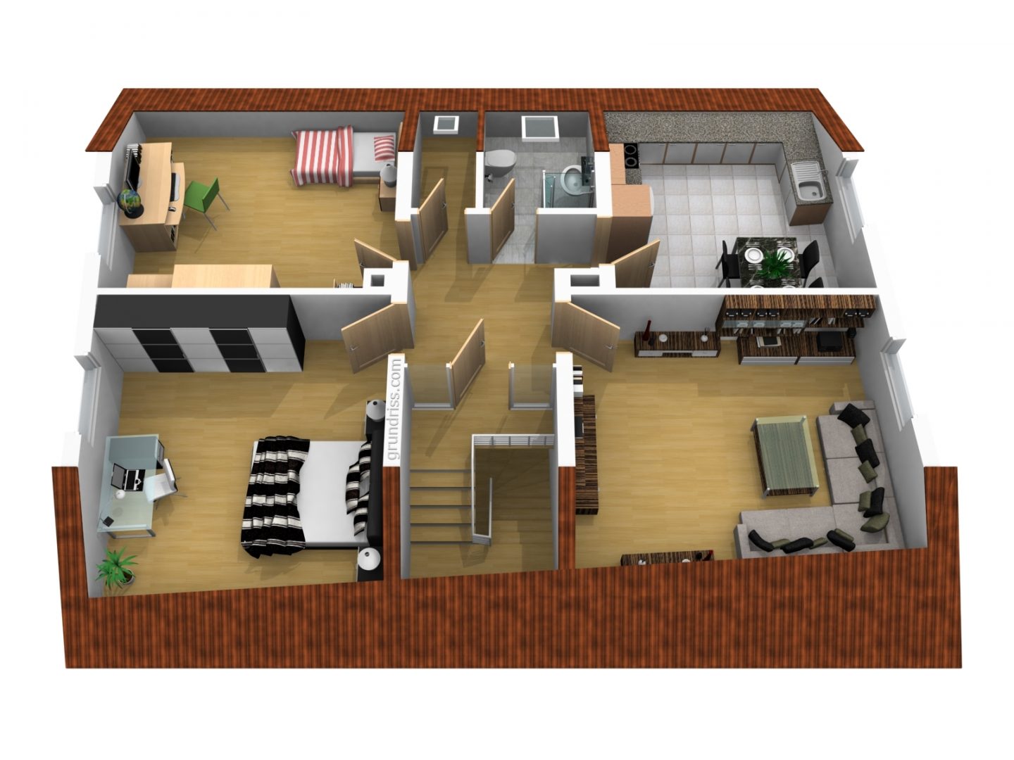 Grundriss Dachgeschoss