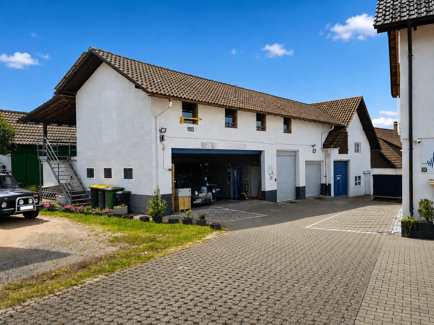 Ansicht Nebengebäude